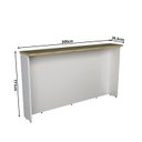 Ver imagem 3 de Bancada Ilha 200cm Cozinha Sevilha