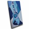 Quadro Decorativo Pablo Picasso Arte Cubista De Quitarra:150x100/DOURADA - 1