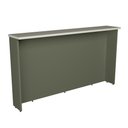 Ver imagem 3 de Bancada Ilha 200cm 100% MDF Cozinha Sevilha Verde/Hill/Cinza