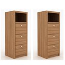 Ver imagem 1 de Kit 2 Gaveteiros 3 Gavetas para Pasta Suspensa Me4118