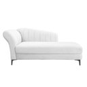 Ver imagem 1 de Divã Dani 1,40m Suede Branco - Dominic Decor