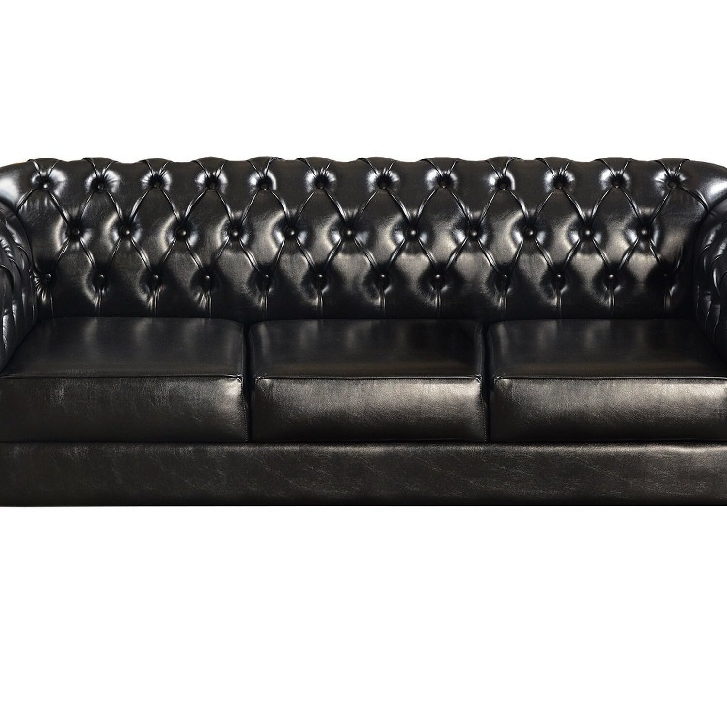 Conjunto Sofá Duquesa Chesterfield 3 Lugares + 2 Poltronas - 4