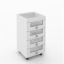 Ver imagem 5 de Kit 2 Gaveteiros Carrinho de Maquiagem 4 Gavetas Pe2009