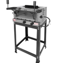 Ver imagem 2 de Forno de Pizza Industrial Grill de Cavalete À Gás com Infra Vermelho 45x45cm Inox - Mr Fogões