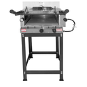 Ver imagem 1 de Forno de Pizza Industrial Grill de Cavalete À Gás com Infra Vermelho 45x45cm Inox - Mr Fogões
