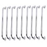 Alça Barra de Apoio Inox 70cm Kit 9 Unidades Idoso Cadeirante Deficiente Acessibilidade Banheiro Par - 1