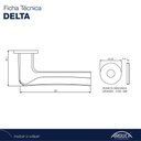 Ver imagem 3 de Arouca - Fechadura Externa Delta 1086589/55-z Zbt