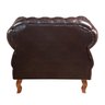 Sofá Duquesa Chesterfield Modulado 4 Lugares 2 Poltronas Decoração Sara Recepção - 9