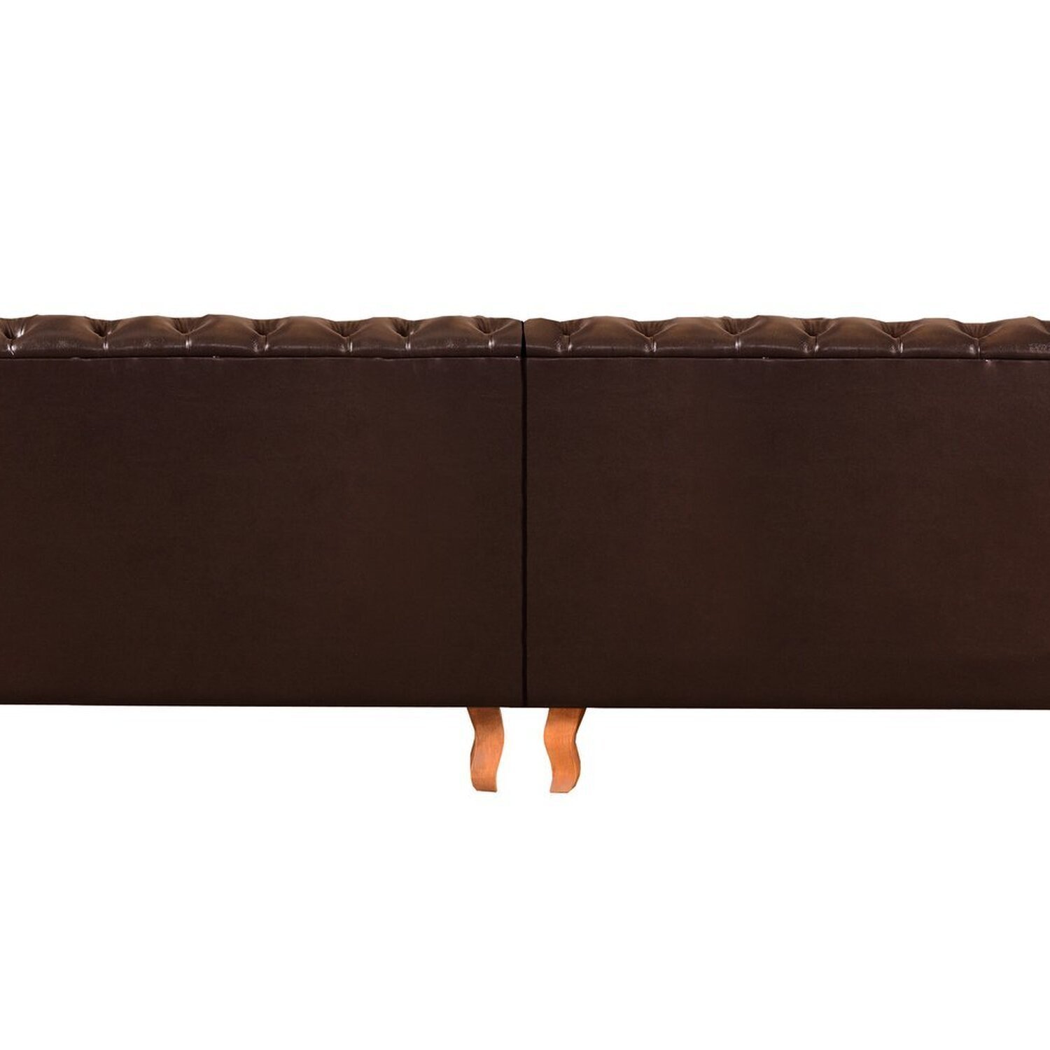 Sofá Duquesa Chesterfield Modulado 4 Lugares 2 Poltronas Decoração Sara Recepção - 6