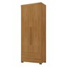 Armário Multiuso 100% MDF 2 Portas 1 Gaveta Smart Espresso Móveis - 2