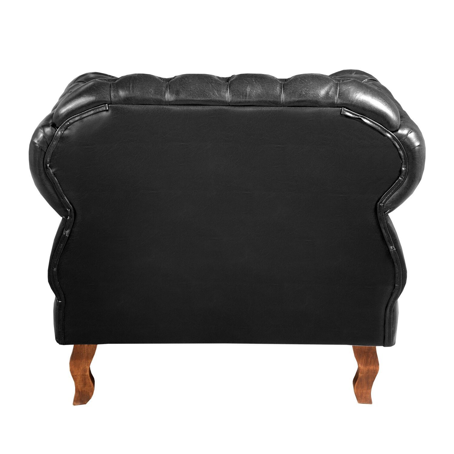 Sofá Duquesa Chesterfield Modulado 4 Lugares 2 Poltronas Decoração Sara Recepção - 9