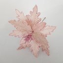 Ver imagem 5 de Flor Artificial Natal Rosa 25cm