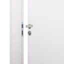 Ver imagem 5 de 2 Kits Porta de Madeira Lisa 215x84cm com Batente de MDF Ultra 16cm Melamínico Abertura Direita Bran