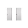 2 Kits Porta de Madeira Lisa 215x84cm com Batente de Mdf Ultra 16cm Melamínico - 1