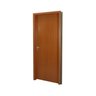 Kit 2 Portas Madeira Lisa 215x84cm com Batente MDF Ultra 10cm Mogno MGM - 3