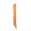 Ver imagem 6 de 2 Kits Porta de Madeira Decorada 215x75cm com Batente de Aço 6cm Cantareira Marrom/Mogno MGM