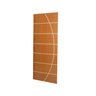 Kit com 2 Folhas de Porta Madeira Decorada 210x80cm Espessura 3,5cm Neblina - 4