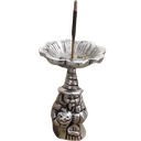 Ver imagem 1 de Porta Incensos Bruxinha em Alumínio 100% Reciclado Sat Bruxa Velha