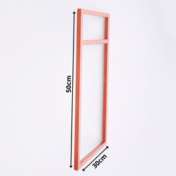 Estrutura para Prateleira 2 Niveis Industrial 50x30 Metal Rose Gold - 5