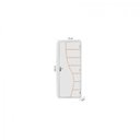 Ver imagem 4 de 2 Kits Porta de Madeira Decorada 215x75cm com Batente de Aço 06cm Cantareira