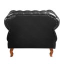 Ver imagem 6 de Conjunto 2 Poltronas Chesterfield Duquesa Decoração Sala Recepção Retrô Preto