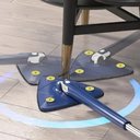 Ver imagem 5 de Esfregao Mop Giratorio Limpa Vidros Esfregao 360 Graus Rodo Limpeza Microfibra Articulado