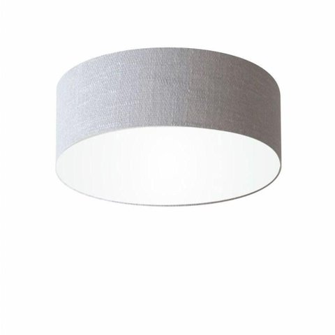 Plafon para Sala de Jantar Cilíndrico Sj-3046 Cúpula Cor Rústico Cinza