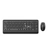 Kit Teclado + Mouse sem Fio Lenovo Lecoo Kw202 Preto - 1