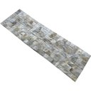 Ver imagem 2 de Tapete De Couro Passadeira bege claro 0,50x1,50 sem bordas