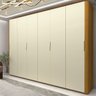 Guarda-roupa Casal 6 Portas com Pés Innova 100% MDF - 1