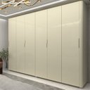 Ver imagem 1 de Guarda-Roupa Casal 6 Portas com Pés Innova 100% MDF Off White
