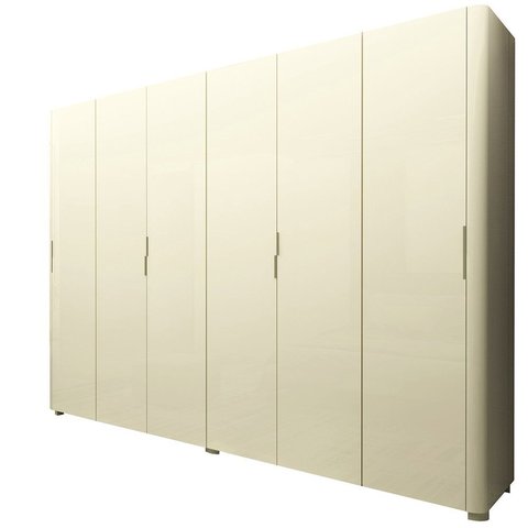 Guarda-roupa Casal 6 Portas com Pés Innova 100% MDF