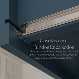 Balcão de Cozinha 120cm 1 Porta 3 Gavetas Sevilha 100% MDF Sem Tampo - 11 Balcão de Cozinha 120cm 1 Porta 3 Gavetas Sevilha 100% MDF Sem Tampo - 11