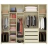 Guarda-roupa Casal 6 Portas com Espelho com Pés Innova 100% MDF - 2