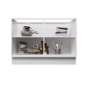 Ver imagem 6 de Balcão de Cozinha 2 Portas 100% MDF 120cm sem Tampo Sevilha Herval Branco/Ártico