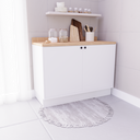 Ver imagem 1 de Balcão de Cozinha 2 Portas 100% MDF 120cm sem Tampo Sevilha Herval Branco/Ártico