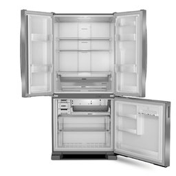 Geladeira Brastemp Frost Free Side Inverse 3 Portas A+++ 554 litros cor Inox - BRO85AK 110V - 5
