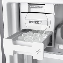 Geladeira Brastemp Frost Free Side Inverse 3 Portas A+++ 554 litros cor Inox - BRO85AK 110V - 12