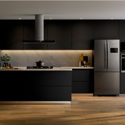 Geladeira Brastemp Frost Free Side Inverse 3 Portas A+++ 554 litros cor Inox - BRO85AK 110V - 13