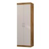 Guarda Roupa Casal Prime 1684 Cômoda 8000 e Multiuso 6020 Freijó Baunilha - Araplac - 7