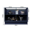 Ver imagem 5 de Balcão de Cozinha 2 Portas 100% MDF 120cm Sem Tampo Sevilha Herval