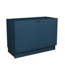 Ver imagem 3 de Balcão de Cozinha 2 Portas 100% MDF 120cm sem Tampo Sevilha Herval Azul/Órion