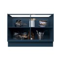 Ver imagem 6 de Balcão de Cozinha 2 Portas 100% MDF 120cm sem Tampo Sevilha Herval Azul/Órion