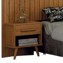 Ver imagem 2 de Cabeceira Casal Milano Ripado com 2 Mesa de cabeceira