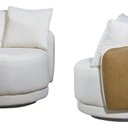 Ver imagem 2 de Poltrona Decorativa Giratória Hera Produto Exclusivo