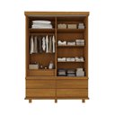 Ver imagem 3 de Guarda- roupa Veneziana 2 portas de correr -100% madeira