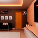 Ver imagem 4 de Kit com 2 Folhas de Porta Madeira Lisa 210x80cm Espessura 3,5cm Melamínica