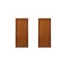 2 Kits Porta de Madeira Lisa 215x74cm com Batente de Mdf Ultra 10cm Melamínica - 1