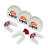 Kit Protetor Bucal Duplo Silicone Cristal Único Mks Combat - 3