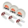 Kit Protetor Bucal Duplo Silicone Cristal Único Mks Combat - 1